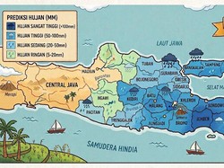 Daftar Daerah yang Mulai Turun Hujan Lebih Cepat, Bagaimana Jatim?