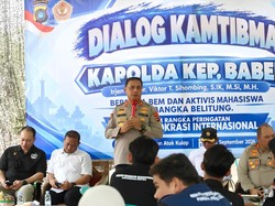 Dialog dengan Mahasiswa, Kapolda Babel: Kami Tak Anti Kritik