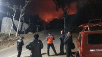 Kebakaran Gunung Wilis di Nganjuk Tinggal 2 Titik
