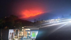 Kebakaran Gunung Wilis Jauh dari Permukiman, Petugas-Warga Tetap Siaga