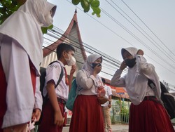 Daerah-daerah Ini Masih PJJ Imbas Kabut Asap Karhutla-Kualitas Udara Buruk