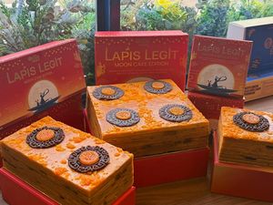 Produksi Terbatas! Orilla Bakery Rilis Lapis Legit Mooncake Pertama di RI