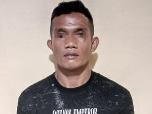 Pria Kepergok Curi Sawit-Bacok Warga Ditangkap saat Sembunyi Bareng Istri Siri