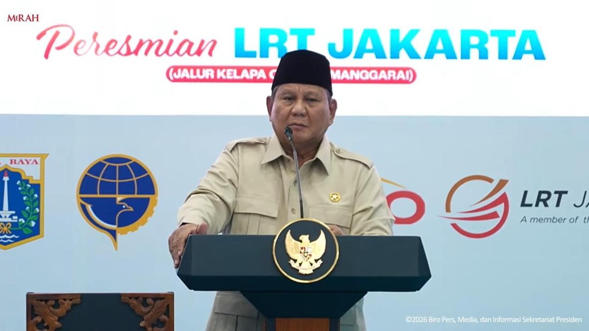 Pramono Disapa Prabowo di LRT, Sinyal Politik Hangat