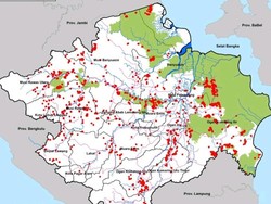 Hotspot Sumsel Hari Ini Tercatat 2.545 Titik-Tertinggi Sejak 2015, OKI Terbanyak