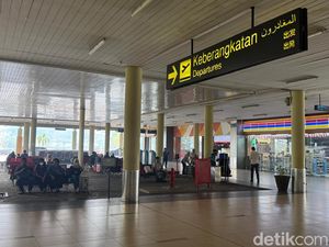 1 Penerbangan di Bandara Sultan Thaha Jambi Sempat Tertunda karena Kabut Asap