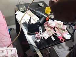 Polisi Bongkar Peredaran Uang Palsu di Pangkalpinang, Sita Upal Rp 16 Juta