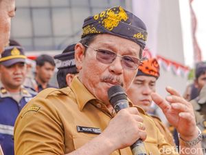 Wagub Kaltara Berang! Proyek Jembatan Mangkrak 7 Tahun-Material Dibuang