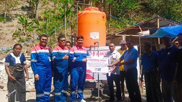 Air Bersih Kini Lebih Dekat, Pertamina Dukung Pemulihan Warga di NTT