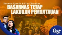 Pencarian 5 Jurnalis & 3 Kru Dihentikan, Basarnas Tetap Lakukan Pemantauan
