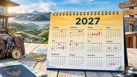 26 Hari Libur dan Cuti Bersama 2027, Ini Daftar Lengkapnya