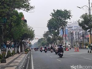 Angin Bawa Asap Karhutla Kalteng-Kalsel hingga Balikpapan-IKN