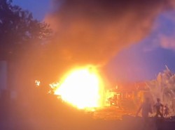 Kebakaran di Adiyaksa Makassar, 3 Rumah Habis Dilalap Api