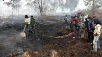 Puluhan Mahasiswa Jambi Diajak Belajar Langsung Tangani Karhutla