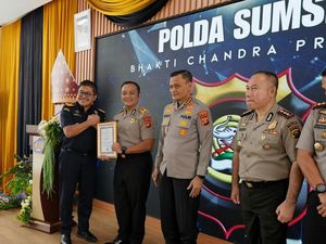 Komitmen Berantas Narkoba, Polda Sumsel Raih Bhakti Chandra Pratama