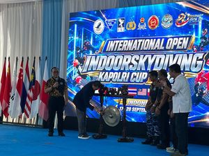 Kejuaraan Dunia Indoor Skydiving Kapolri Cup Digelar, Diikuti 382 Peserta