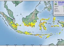 Hotspot Kalimantan Masih Tinggi, tapi High Confidence Beberapa Daerah Turun