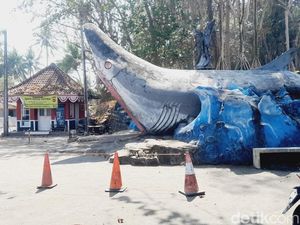 Potret Ekonomi Pedagang Batu Hiu di Tengah Sepinya Wisata