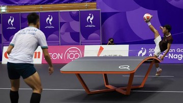 Debut di Asian Games, Yoga Ardika Putra Buka Jalan Teqball RI