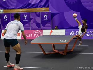 Debut di Asian Games, Yoga Ardika Putra Buka Jalan Teqball RI
