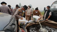X-Fire Pemburu Bara Lahan Gambut Diuji di Gambut Palangka Raya