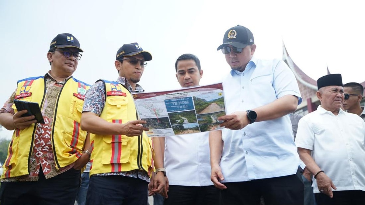 Andre Rosiade tuturkan Via Inpres, Prabowo Bangun Jalan Lingkar Solok Rp 49 M