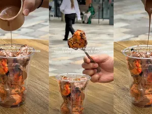 Bukan Tren Choco Berry, Resto Ini Padukan Cokelat dan Ayam Rempah!