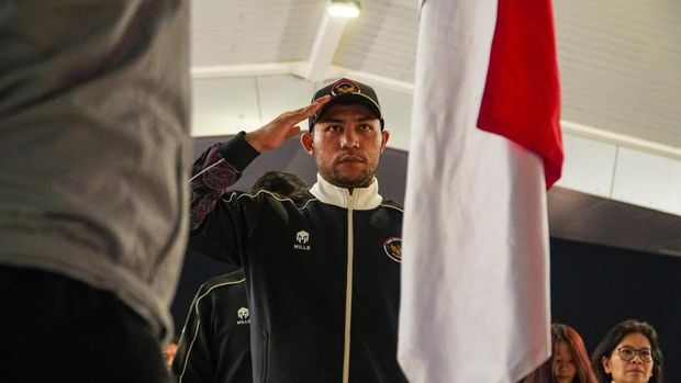 Daniel Hutapea Daniel Hutapea dipercaya menjadi pembawa bendera Indonesia dalam pembukaan Asian Games 2026 di Jepang.