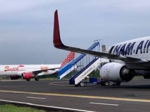Kabut Asap Pekat Ganggu Penerbangan di Bandara H Asan Sampit