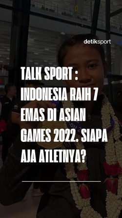 Talk Sport: Indonesia Raih 7 Emas di Asian Games 2022, Siapa Aja Atletnya?
