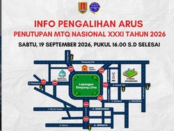 Penutupan MTQ Nasional Besok, Akses ke Simpang Lima Semarang Dialihkan