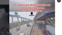 Viral Pikap Overload Anteng di Lajur Cepat, Ditilang Ngamuk-ngamuk