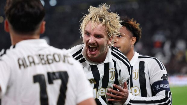 Juventus vs NEC Soccer Football - UEFA Europa League - Juventus v NEC - Allianz Stadium, Turin, Italy - September 17, 2026Juventus' Nick Woltemade celebrates scoring their third goal REUTERS/Claudia Greco TPX IMAGES OF THE DAY