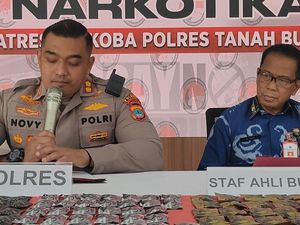 Polres Tanbu Sita 127 Kartrid Vape untuk Edarkan Narkoba Jenis Baru