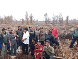 4.524 Hektare TNTP Terbakar, Petugas Padamkan Api di Tengah Sulitnya Akses