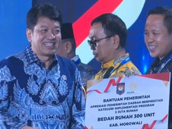 Tiga Kabupaten di Sulawesi Raih Penghargaan Pemda Terbaik atas Program 3 Juta Rumah