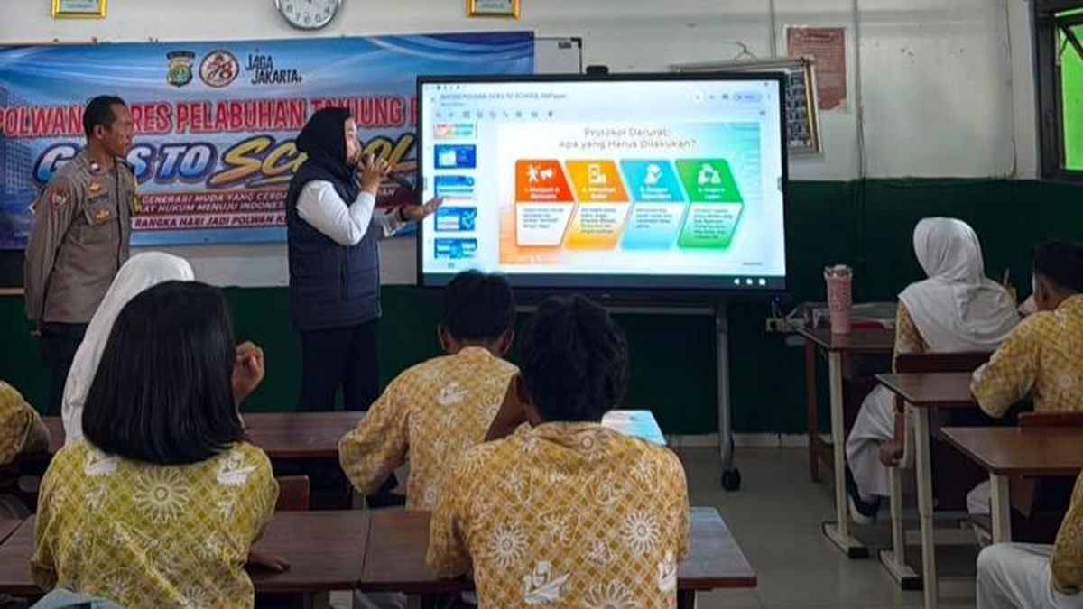 Program Police Goes To School Ungkap Predator Seks Anak di Jakut