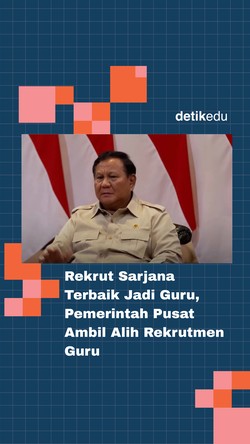 Video: Prabowo Mau Pemerintah Pusat Ambil Alih Pengangkatan Guru