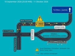 Akses Tol Waru-Juanda Dibuka-Tutup Mulai Malam Ini