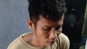 Tampang Pria yang Bunuh Ayah Kandungnya di Banyuasin