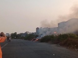 Polisi Selidiki Dugaan Anak Bakar Lahan Eks Bandara Samarinda
