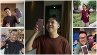 Kesan Pertama Para Tech Creator RI Genggam iPhone 18 Pro Burgundy