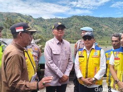 Menteri PU Tinjau Lokasi Longsor Tewaskan 1 Warga di Aceh Tengah