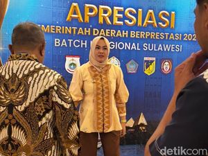 Walkot Kendari Hadiri Puncak Apresiasi Pemda Berprestasi Regional Sulawesi