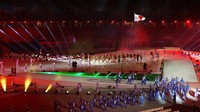Asian Games 2026 Dibuka Meriah, Kontingen Indonesia Ikut Berparade
