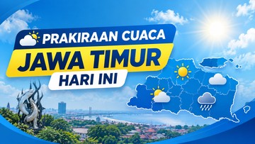 Waspada Cuaca Terik 35 Derajat di 4 Wilayah Jatim Hari Ini