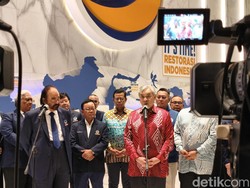 Surya Paloh Terima Wakil PM Malaysia, Bahas Pelatihan Kaderisasi Partai