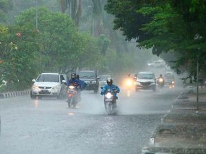 Riau Diguyur Hujan Sejak Semalam, Karhutla di Inhu Mereda