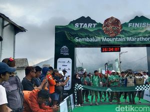 700 Pelari dari 18 Negara Ikuti Sembalun Mountain Marathon Festival