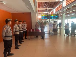 Pengamanan di Terminal Domestik Bandara Ngurah Rai Diperketat Jelang IAWP 2026